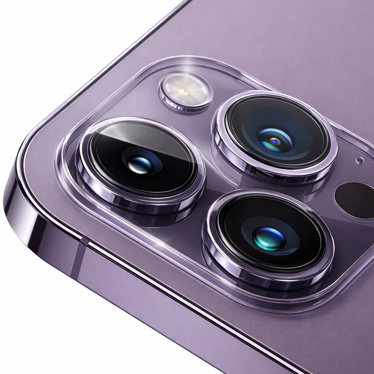 Protège caméra iPhone 14 Pro anti-rayure pour objectif intact - 3