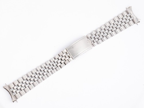 Vintage ORIGINAL 1969 Rolex Swiss "Big Crown" Jubilee Bracelet Band 20mm 1/69