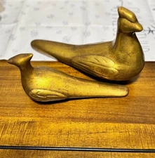 Vintage Pair Of Jaru Golden Birds  MCM