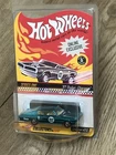 HOT WHEELS RED LINE ONLINE EXCLUSIVE 67 DODGE CHARGER AQUA MINT ON PERFECT CARD