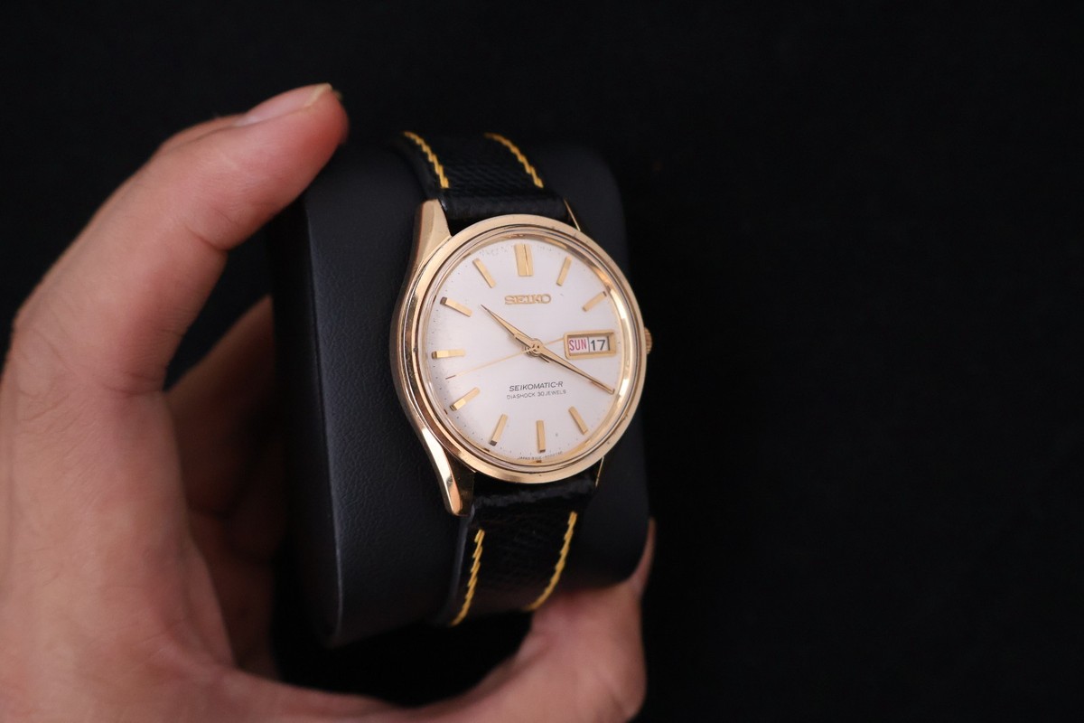 SERVICED) Rare Vintage 1965 Seiko Seikomatic-R Dolphin 30 Jewels