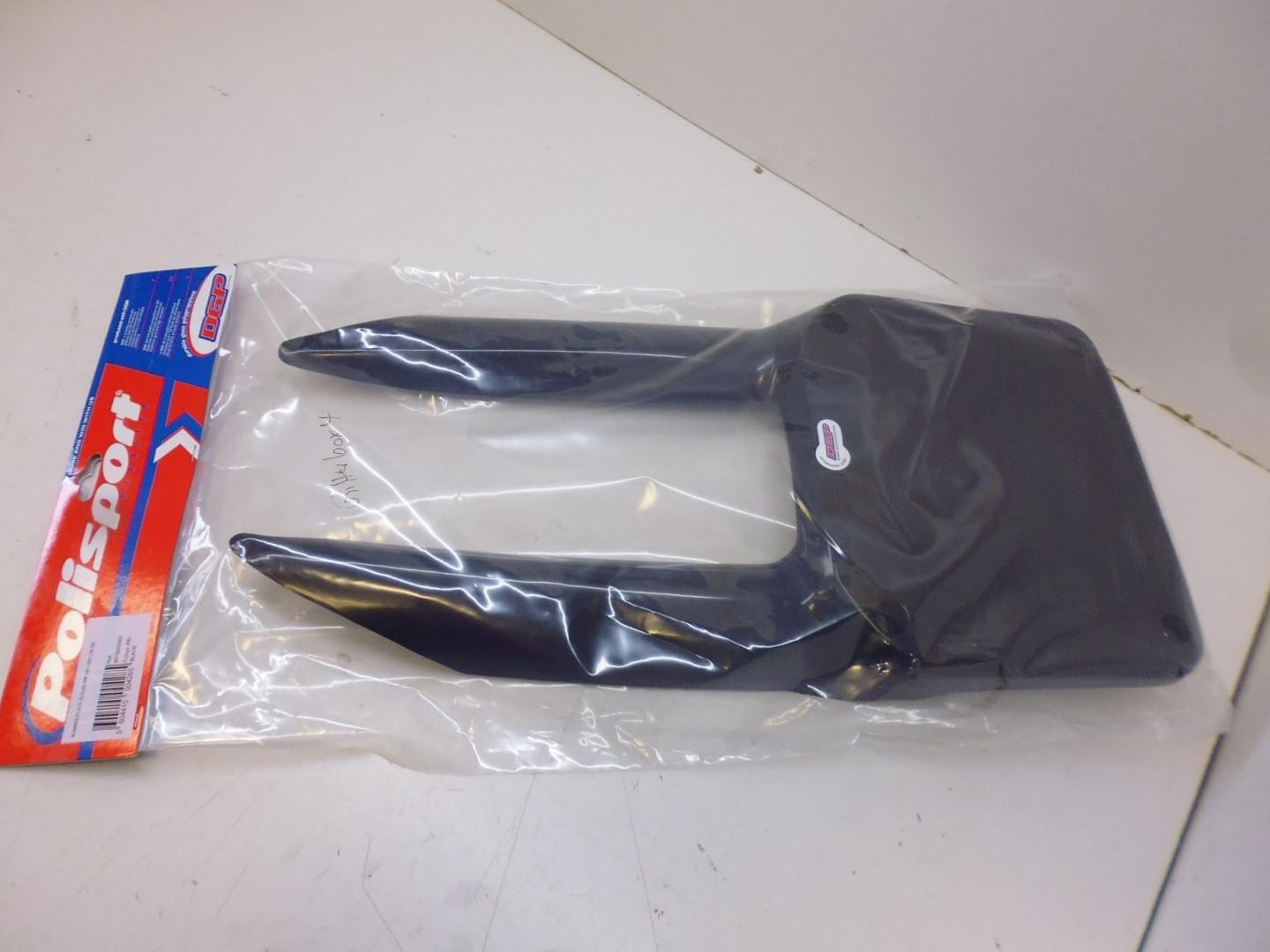 Number Plate Cover Fits Suzuki Rm 125 250 96-98 Black