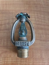 Vintage Globe Brass sprinker head fire sprink...