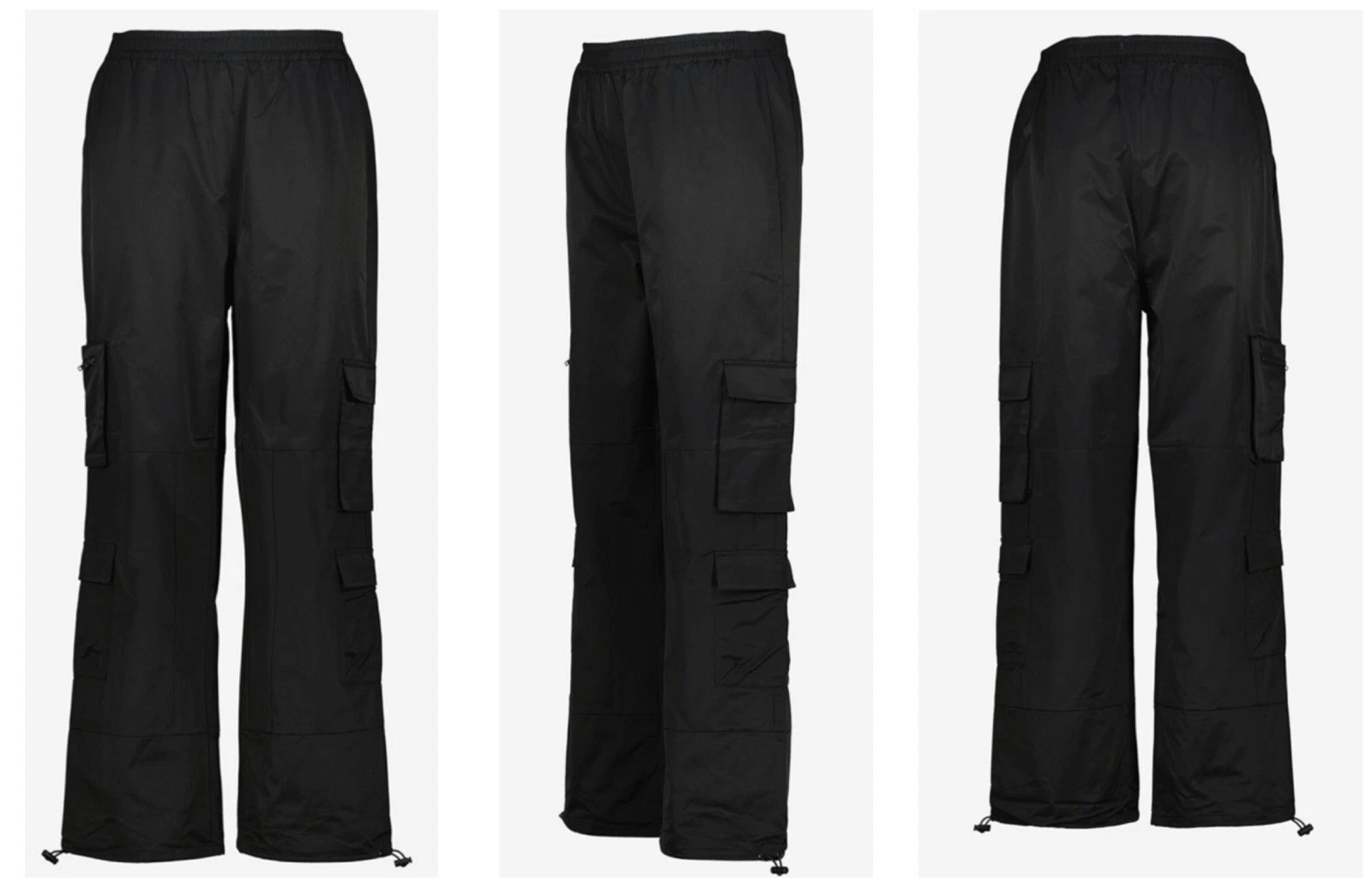 Karen By Simonsen Women’s Black JAMIEKB CARGO PANTS - Size 36/72cm Waist New