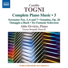 Camillo Togni Camillo Togni: Complete Piano Music - Volume 3 CD UK IMPORT