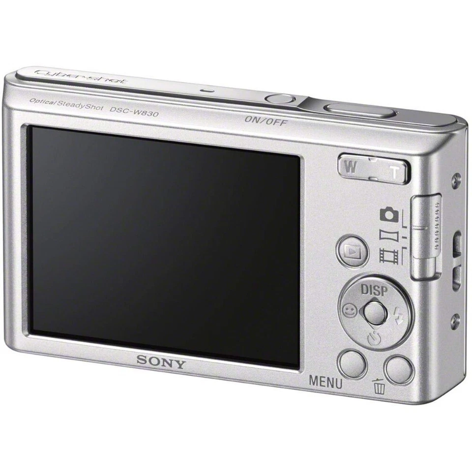 Sony DSC-W830 Cyber-Shot 20.1MP 8x zoom Digital Camera Silver - Image 3 of 4