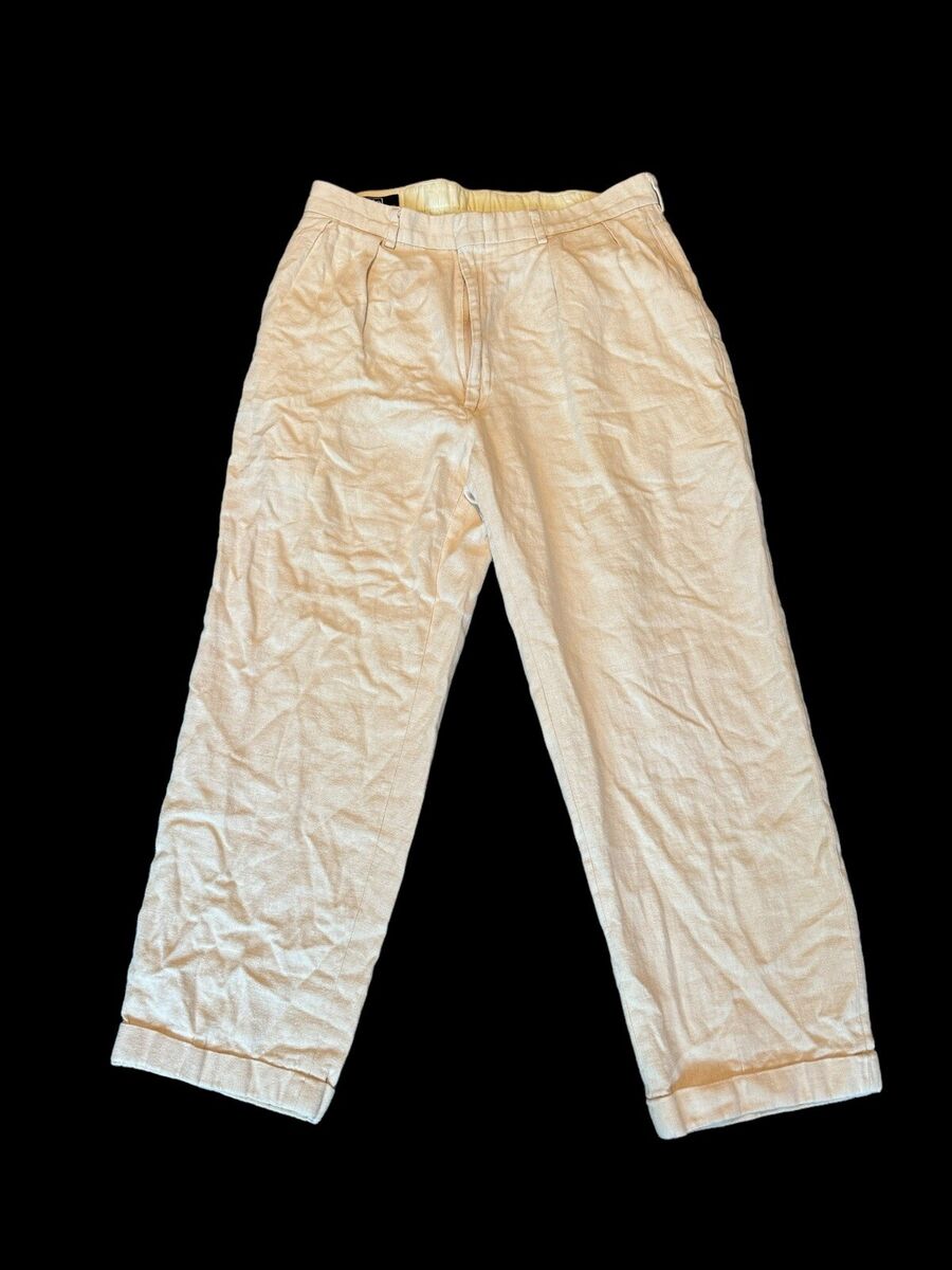 Vintage 80's 90's Polo Ralph Lauren Men's 34x34 Linen Pants Vintage 80's 90's Polo Ralph Lauren Men's 34x34 Linen Pants