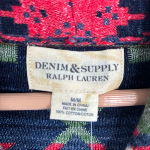 NWT Denim & Supply Ralph Lauren Cardigan M Southwestern Aztec Shawl Collar Boho - Picture 7 of 11