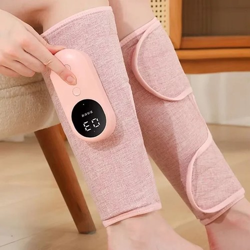 Leg Massager Muscles Relax Heated Air Compression Foot Massage Calf Circulation