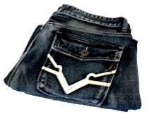 Inc. Denim, Distressed  Men's  Bootcut Stretch Denim Jeans 38x32