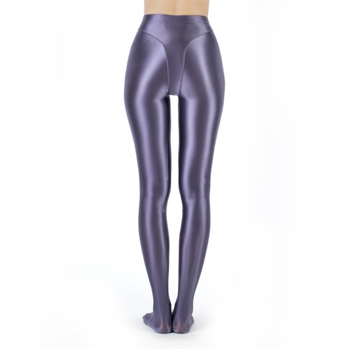 Damen Shiny High Waist Figurformend Pantyhose Blickdicht Tights Party Clubwear - Bild 50 von 140