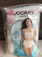 Jockey Women's Classic Comfort Brief - 5 Pack VERY NICE NEW Size 11