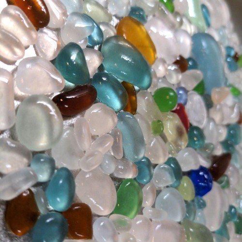 Genuine Sea Glass Mix Color Good Quality From Japan 19632 eBay