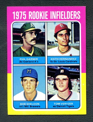 1975 Topps #623 Keith Hernandez / Garner (R)   Ex/Mt+