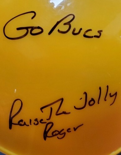 Full Size Pirates Autographed Sid Bream Souvenir Helmet 5 Stats Baseball JSA COA - Picture 4 of 7