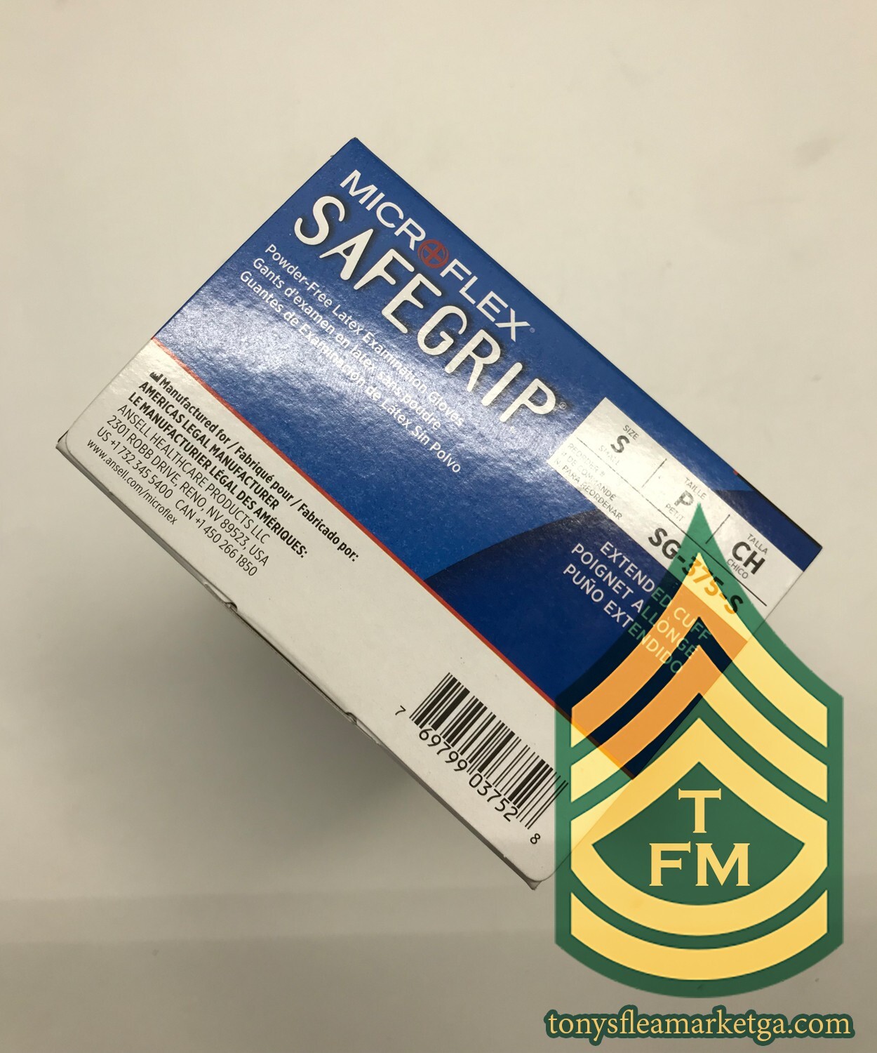 Ansell MICROFLEX® SAFEGRIP™ SG375S Gloves eBay