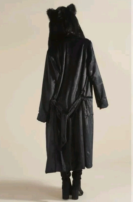 ¡¡Estilo Soldout!! Bata de piel sintética Spirithoods Black Panther talla S para mujer nueva con etiquetas Foto 2 de 4