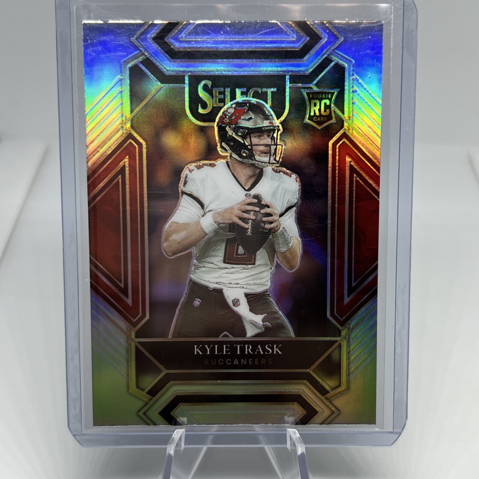 2021 Panini Select - Club Level Silver Prizm #263 Kyle Trask (RC)