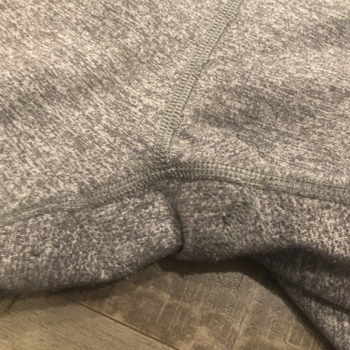 Ivivva Rhythmic Crop Girls 14 Heather Gray Quilt Pants Tight Fit Legging - Picture 7 of 8