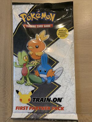 New August Pokemon First Partner Pack HOENN Cards +2 Booster packs. Fast ship