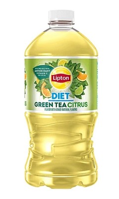 NEW! Lipton Diet Green Tea Citrus, 64 oz, Ready To Drink, FREE SHIPPING!