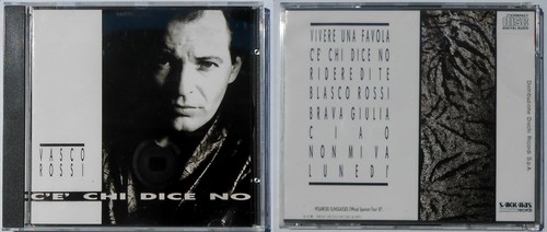 VASCO ROSSI C'E CHI DICE NO CD 1987 (GRIECHISCHER DRUCK)