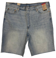 Levis 469 Loose Mens Denim Shorts Size: 44 Inseam 12" Blue 0023 Levi