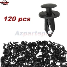 120pcs Clips for GM 21030249 Rivets Retainer Fender Bumper Push Pin Fastener 8mm