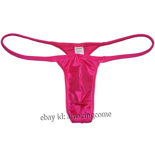 Men Enhance Pouch Thong Bikini G-String Minikini Tangas Posing Underwear T-back - Picture 4 of 22