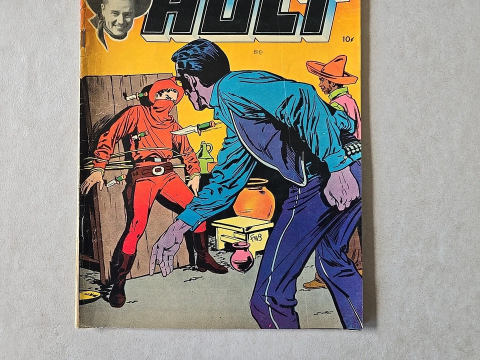 Revista Tim Holt 28 Ghost Rider Enterprise 1952 Foto 3 de 4