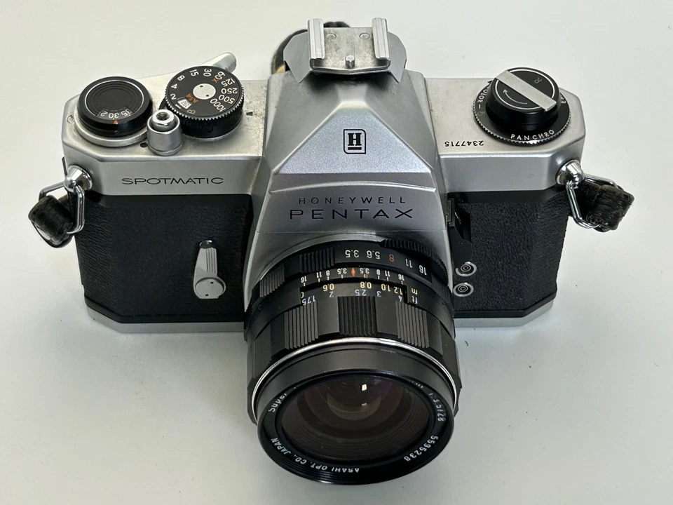 [EXC+++] Cámara fotográfica Spotmatic Honeywell Pentax lente Takumar 28 mm f3,5 [PROBADA] Foto 3 de 4