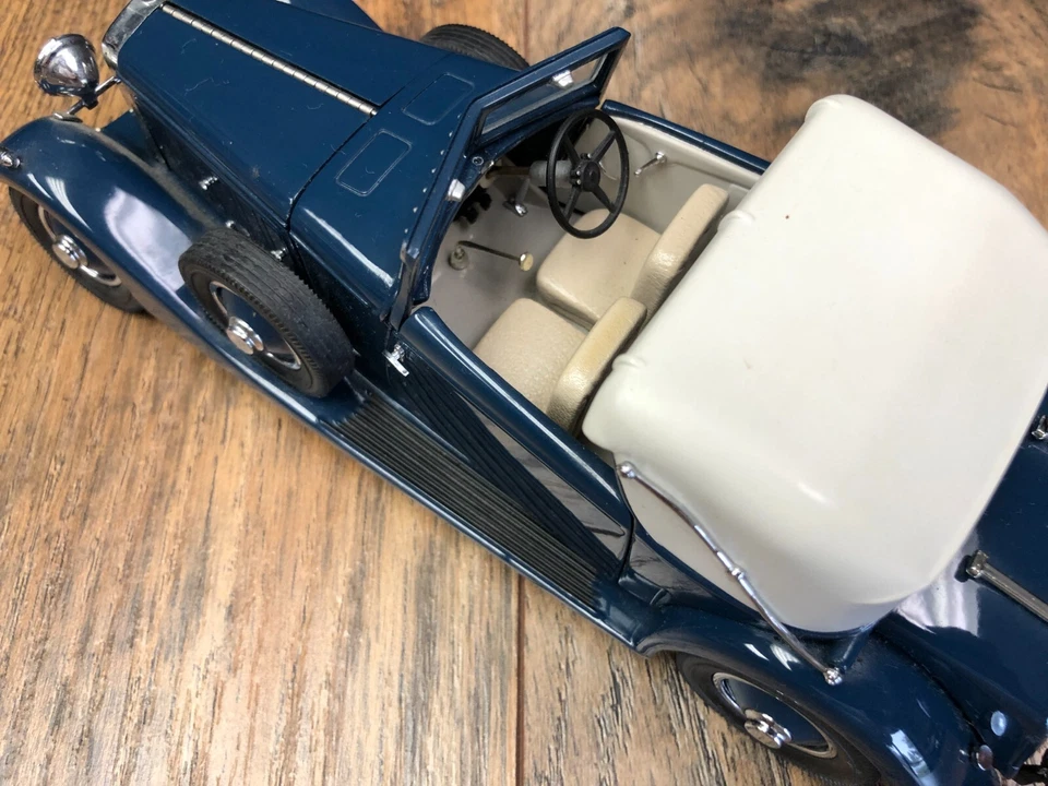 Coche Danbury Como Nuevo 1934 Hispano Suiza J12 1/24 PIEZAS o RESTAURAR Como Está ENVÍO RÁPIDO Foto 4 de 4
