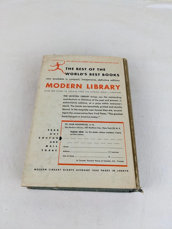 Gulliver's travels & other writings by Jonathan Swift 1958 Hardcover - Image 4 of 4