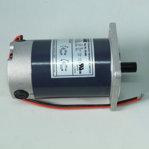 DAYTON PERMANENT MAGNET DC MOTOR 23l405 24 VDC, HELICAL SHAFT, 1/8 HP CW/CCW NEW - Picture 2 of 11