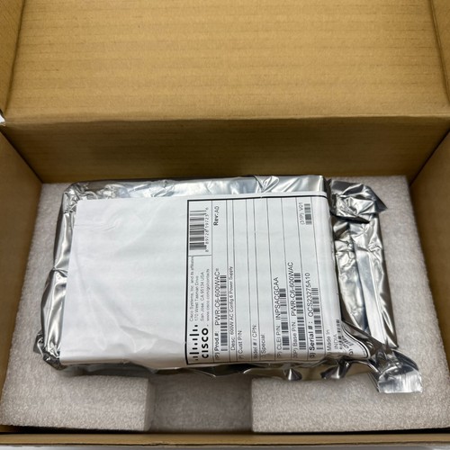Cisco PWR-C6-600WAC 600W AC Config 6 Power Supply New OPEN BOX - Afbeelding 3 van 4