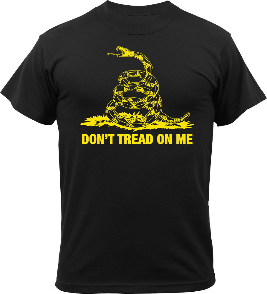 Don't Tread On Me T-Shirt USMC Gadsen Snake US Marines Semper Fi