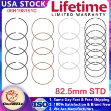 Piston Ring Sets 82.5mm STD For VW Jetta GTI Tiguan AUDI A3 TT SKODA 1.8TSI 2.0T
