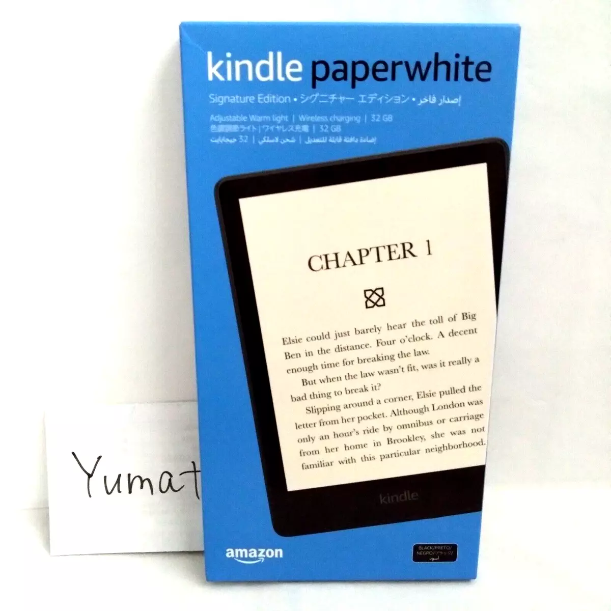 Kindle Paperwhite Signature Edition 32GB 2021 Black B08B495319 -  Best Buy