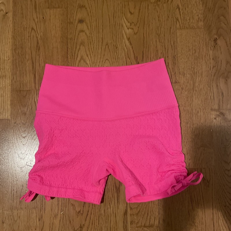 NEW Women’s Joy Lab Neon Pink Biker Shorts Size XS NBW