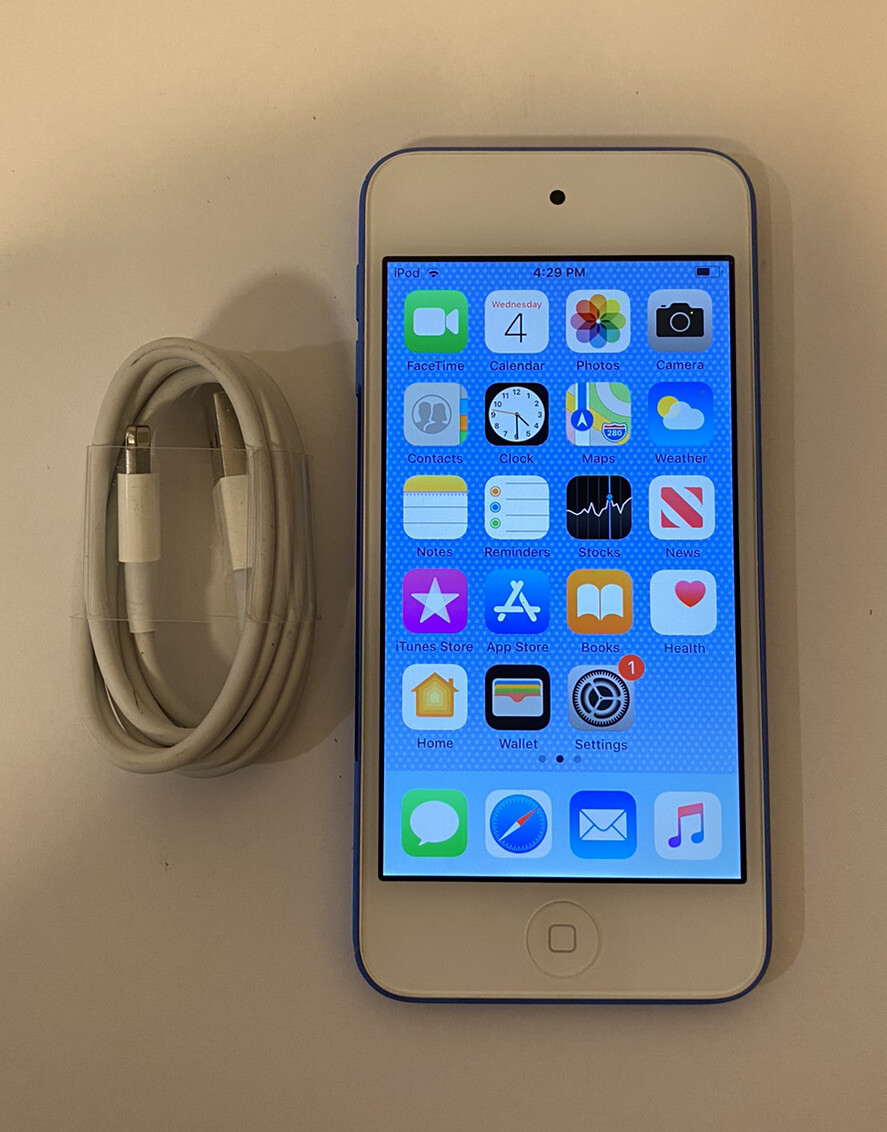 iPod touch32GB第6世代ブルー Refurbished Apple iPod Touch 6th Generation Blue & Black