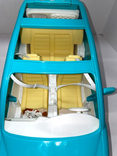 RARA 2001 Barbie Kennel Care Zoom n Groom #67384 Teal Grooming Van - Foto 10 di 11