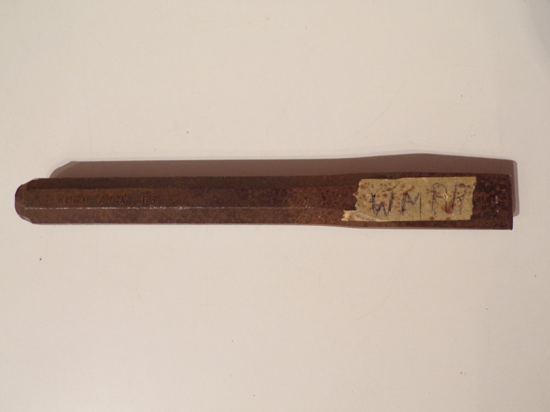 Steel Cold Chisel, 1 In. x 9 In WMRY Ajax F6 1lb 8oz