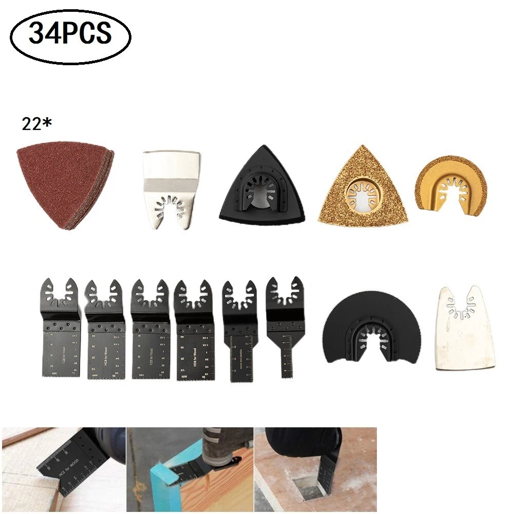 Vibrating outlet saw blades