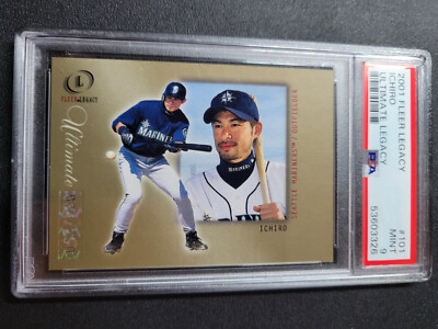 シングルカード MLB - ICHIRO 2001 FLEER LEGACY  Ichiro PSA 9 2001 Fleer Legacy Ichiro | PSA CardFacts®