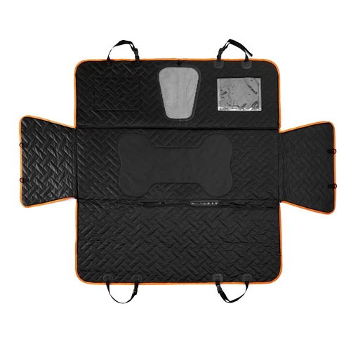 Waterproof Pet Car Seat Cover Dog Safety Protector Mat Rear Back Seat Hammock - Picture 7 of 13