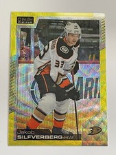 2020-21 O-Pee-Chee Platinum Ducks Jakob Silfverberg Neon Surge Yellow #52