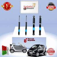 Set 4 StoßDäMpfer Vorderseite + Heck Intelligent Fortwo 0.7 55KW 75CV Von 2005->