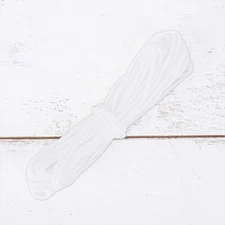 Threadart Elastic Band - For Crafts & Sewing - 1/8" & 1/4"x10 Yard Black & White