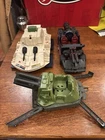GI Joe Vehicle Lot Of 3  Vintage Vehicles 1980s