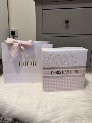 christian dior leere Geschenkbox / leere Geschenktüte Seidenpapier / Set